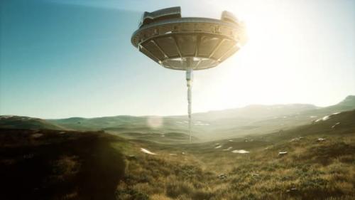 Videohive - Unidentified Flying Object at the Earth - 32551212 - 32551212