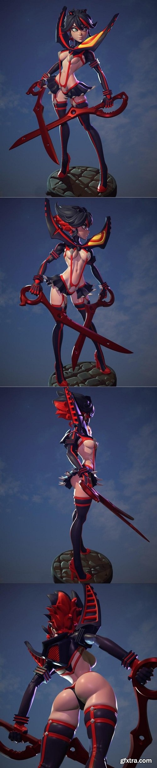 Ryuko Matoi Dinamuuu – 3D Print Model