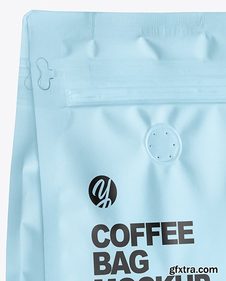 Matte Coffee Bag Mockup 84835