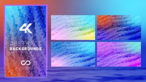 Videohive - Turbulent Background With Saturated Color - 32563598 - 32563598