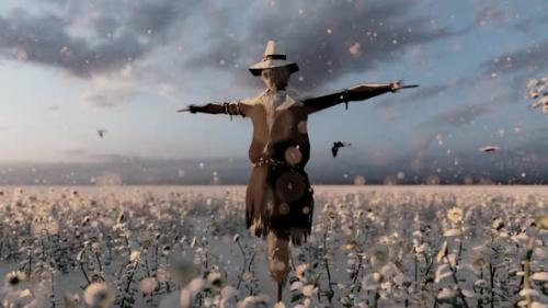 Videohive - Scarecrow in Winter - 32567012 - 32567012