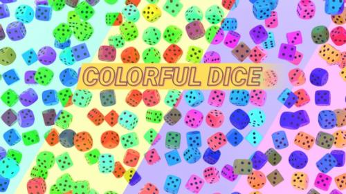 Videohive - Colorful Dice - 32567837 - 32567837