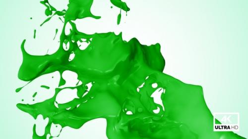 Videohive - Splash Of Green Paint V3 - 32568858 - 32568858