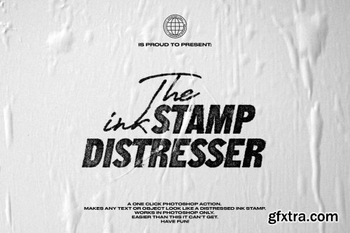 CreativeMarket - The Ink Stamp Distresser - One Click 4637254