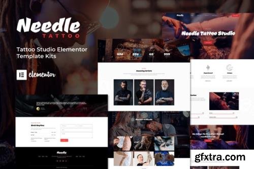 ThemeForest - Needle v1.0.0 - Tattoo Studio Elementor Template Kit - 32360032