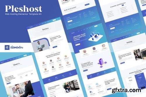 ThemeForest - Pleshost v1.0.0 - Cloud Web Hosting Elementor Template Kit - 31997379