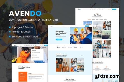 ThemeForest - Avendo v1.0.0 - Construction Elementor Template Kit - 32037880