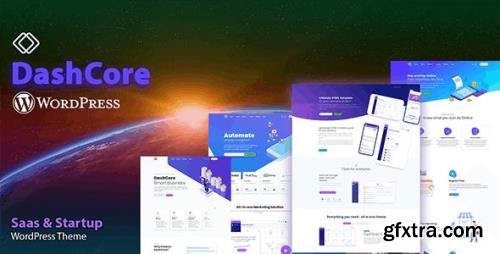 ThemeForest - DashCore v1.0 - Startup & Software WordPress Theme (Update: 5 June 21) - 23704869