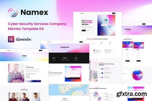 ThemeForest - Namex v1.0.0 - Cyber Security Services Company Elementor Template Kit - 32180843