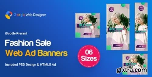 CodeCanyon - C07 - Fashion Sale Banners GWD & PSD v1.0 - 23750243