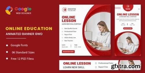 CodeCanyon - Education Online Animated Banner GWD v1.0 - 32518441