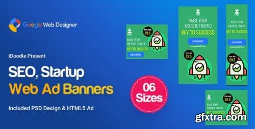 CodeCanyon - C04 - SEO, Startup Agency Banners GWD & PSD v1.0 - 23750194