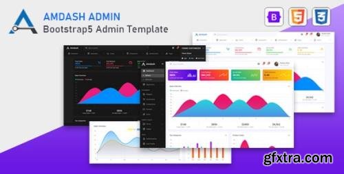 CodeCanyon - Amdash v1.0 - Bootstrap 5 Admin Template - 32119672