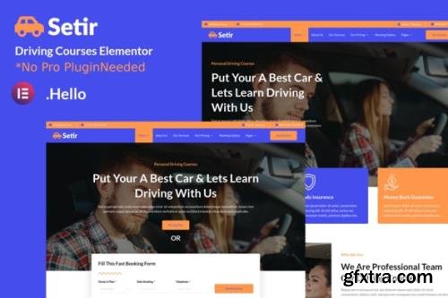 ThemeForest - Setir v1.0.0 - Driving Courses Elementor Template Kit - 32033081