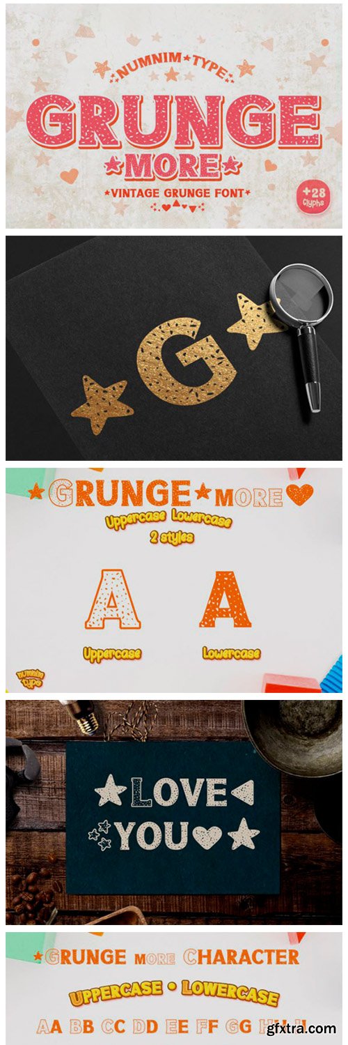 Grunge More Font