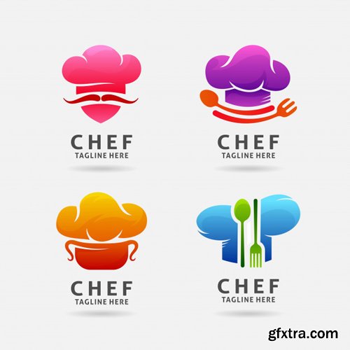 Chef logo vector design