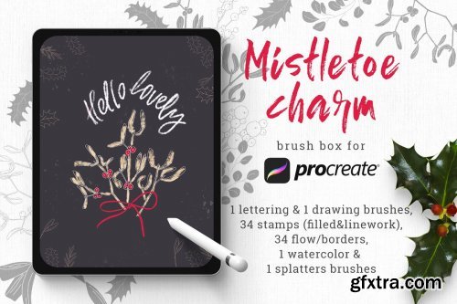 CreativeMarket - All for Procreate - brush bundle 4505239