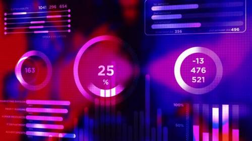 Videohive - Company Data and Info Charts and Bars - 32580031 - 32580031