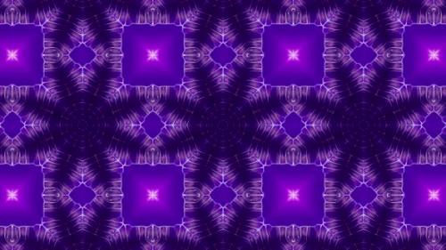 Videohive - Powerful Blinking Neon Light Kaleidoscope 4K 11 - 32591518 - 32591518