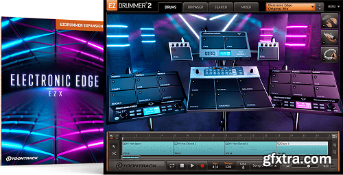 TOONTRACK Electronic Edge EZX