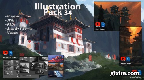 Gumroad – Illustration Pack 34 with Andreas Rocha