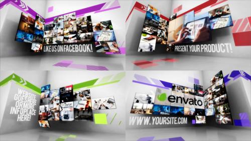 Videohive - Creative Video Wall Slideshow - 32537618 - 32537618