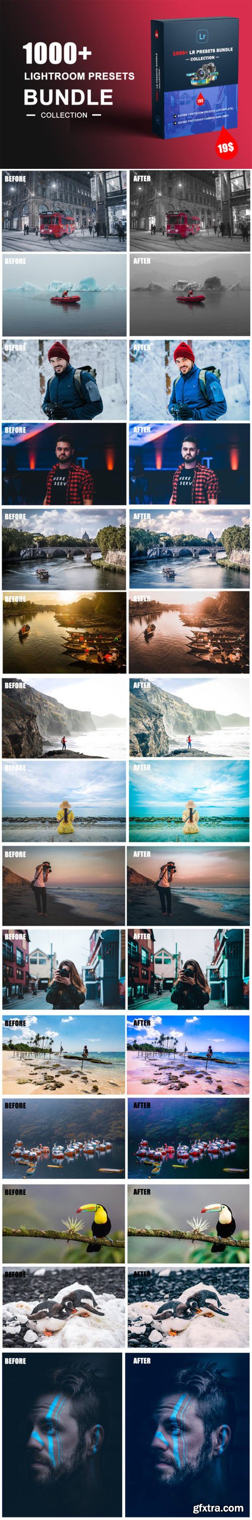 1000+ Pro Lightroom Presets Bundle