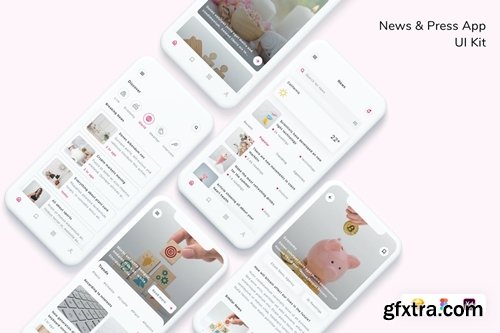 News & Press App UI Kit