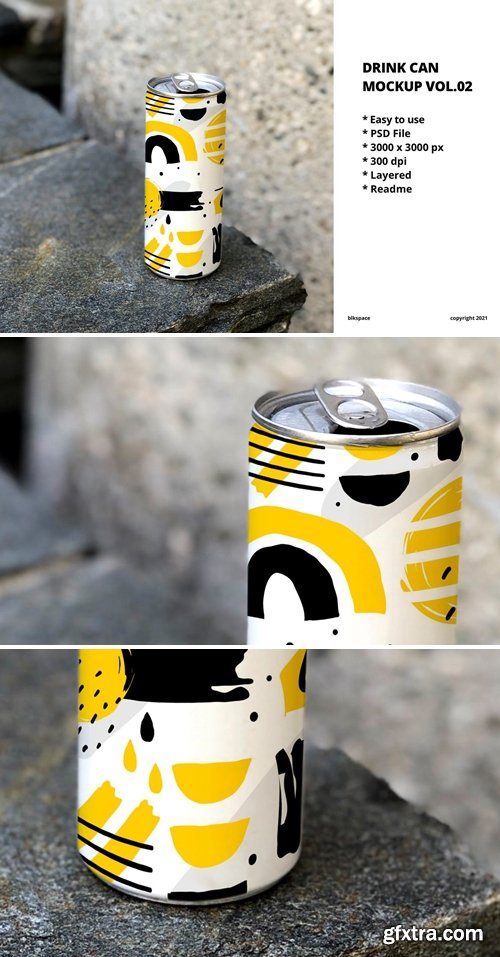 Drink Can Mockup Vol.02