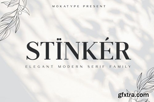 Stinker - Elegant Serif Family