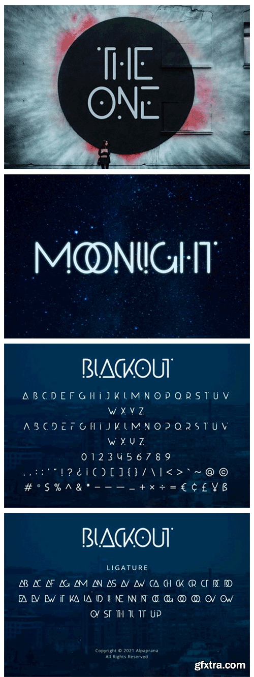 Blackout Font