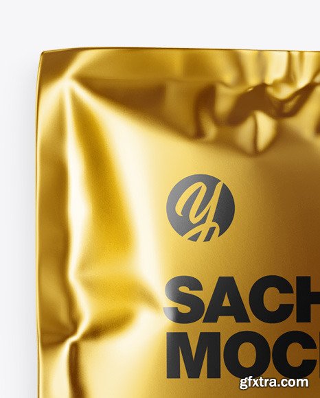 Metallic Sachet Mockup 84845