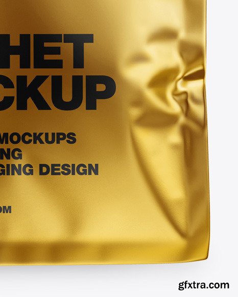 Metallic Sachet Mockup 84845