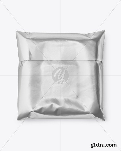 Metallic Mailing Bag Mockup 84837