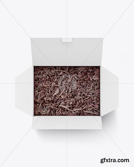 Box with Black Tea Mockup 84865