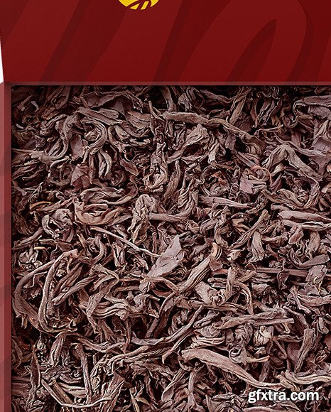 Box with Black Tea Mockup 84865