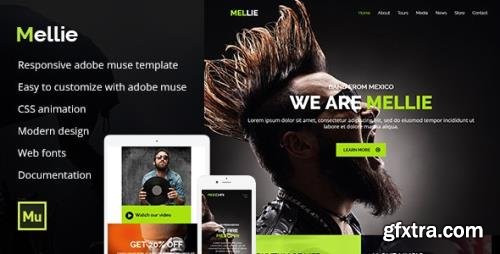 ThemeForest - Mellie v1.0 - Music Muse Template (Update: 6 August 19) - 20668875