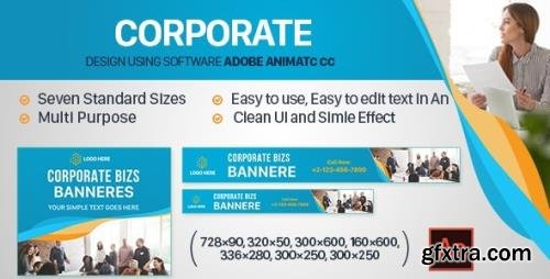 CodeCanyon - Corporate Banners Ad HTML5 (Animate CC) v1.0 - 32567990