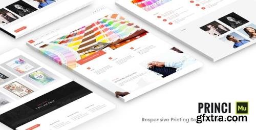 ThemeForest - Printing Services v1.0 - Muse Template (Update: 7 August 19) - 11494913