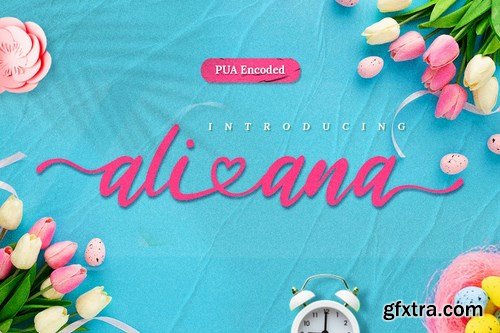 Ali Ana - Heart Lovely Font