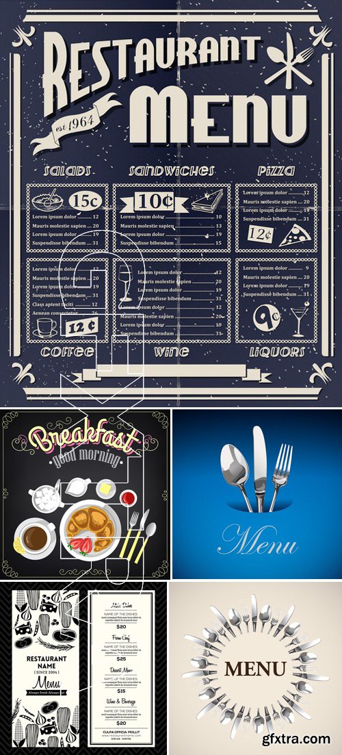 Menu design for your restaurant 5