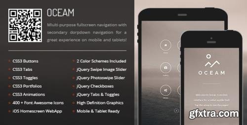 ThemeForest - Oceam Mobile v1.0 - 8850522