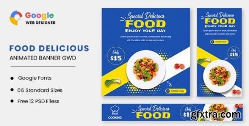 CodeCanyon - Food Delicious Animated Banner GWD v1.0 - 32635145