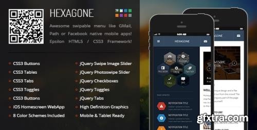 ThemeForest - Hexagone Mobile v1.0 - 6069202