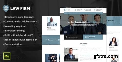 ThemeForest - Law Firm v1.0 - Adobe Muse Template (Update: 7 August 19) - 17618156