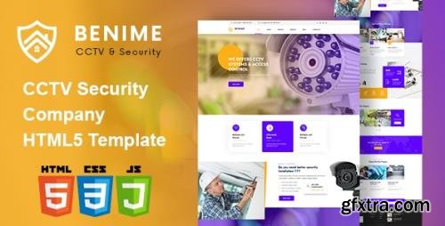 ThemeForest - Benime v1.0 - CCTV Surveillance Service HTML5 Template - 31206342