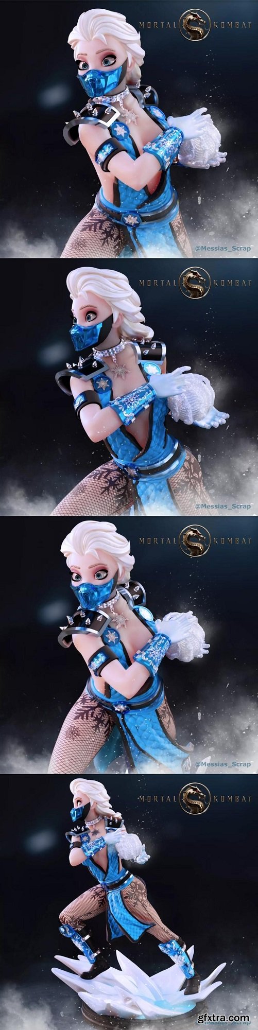 Elsa Sub-Zero – 3D Print Model