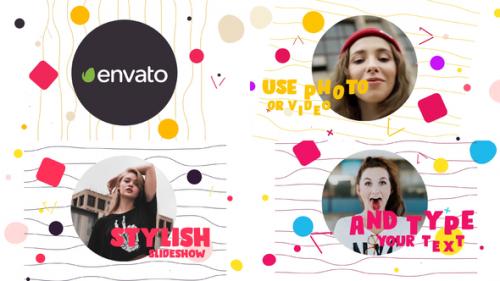 Videohive - Stylish Slideshow || DaVinci Resolve - 32604458 - 32604458