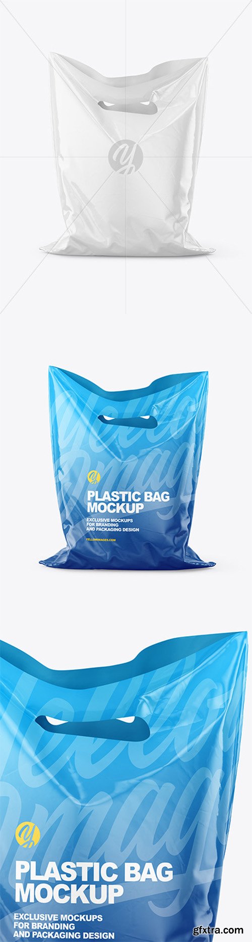 Plastic Carrier Bag Mockup 80703