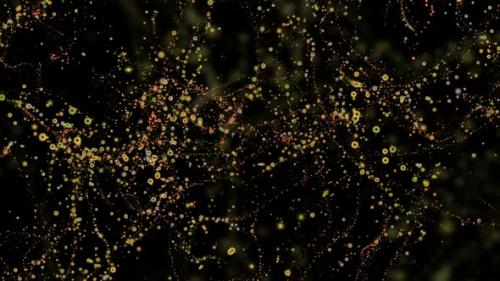 Videohive - Golden Threads and Particles - 32616778 - 32616778